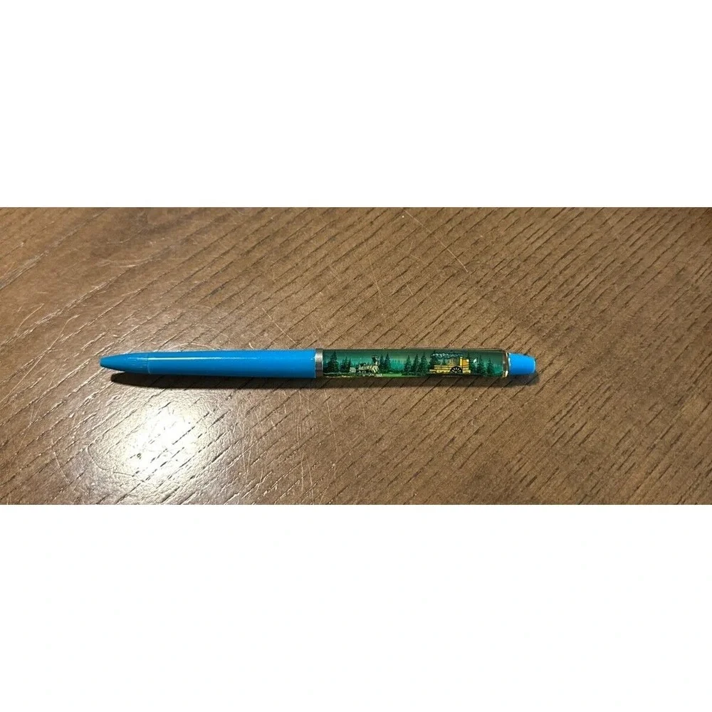 Sacramento California Floaty Steam Train & Paddle Boat Vintage Float Pen Travel